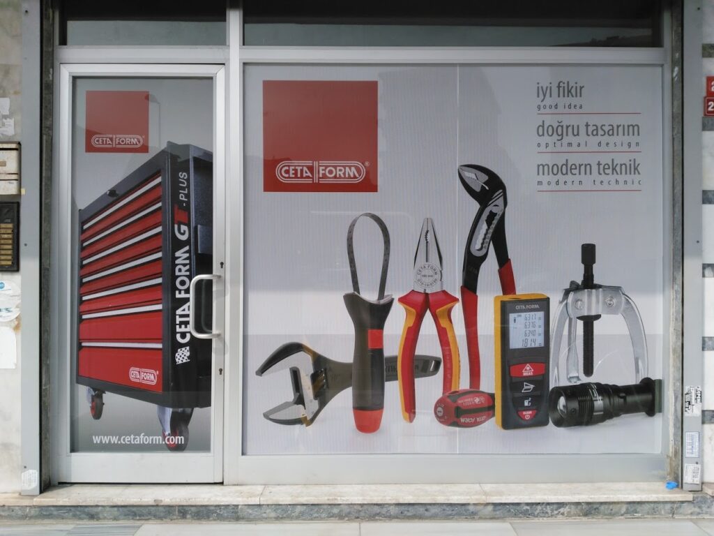 oneway vision baskı ve uygulama